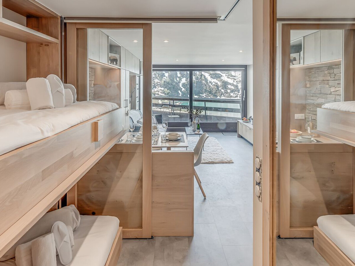 Studio 4 pers. balcon sud vue lac, Tignes - Photo 12
