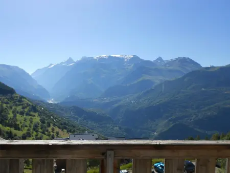 Studio cabine 4 couchages vue Écrins à 250m des pistes : photo 2