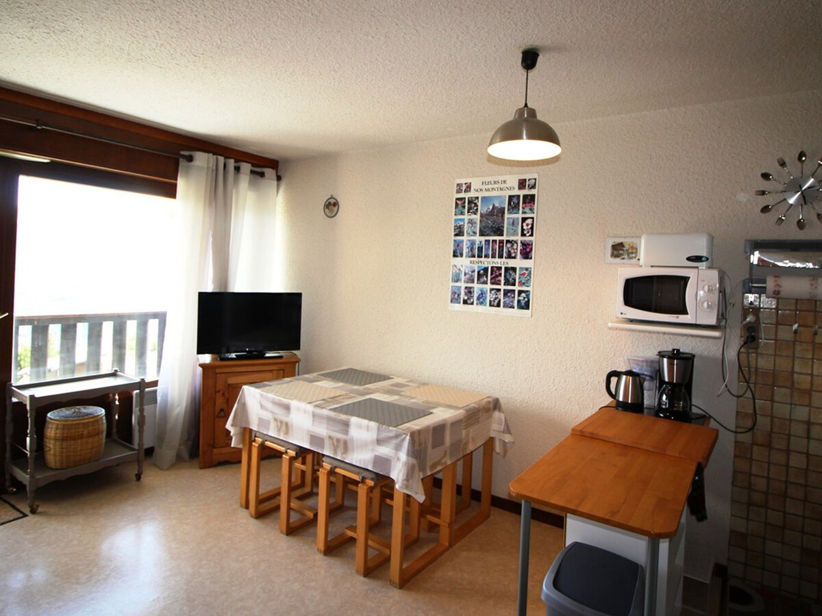 Studio cabine 4 pers. au pied des pistes, vue Ecrins - Photo 1