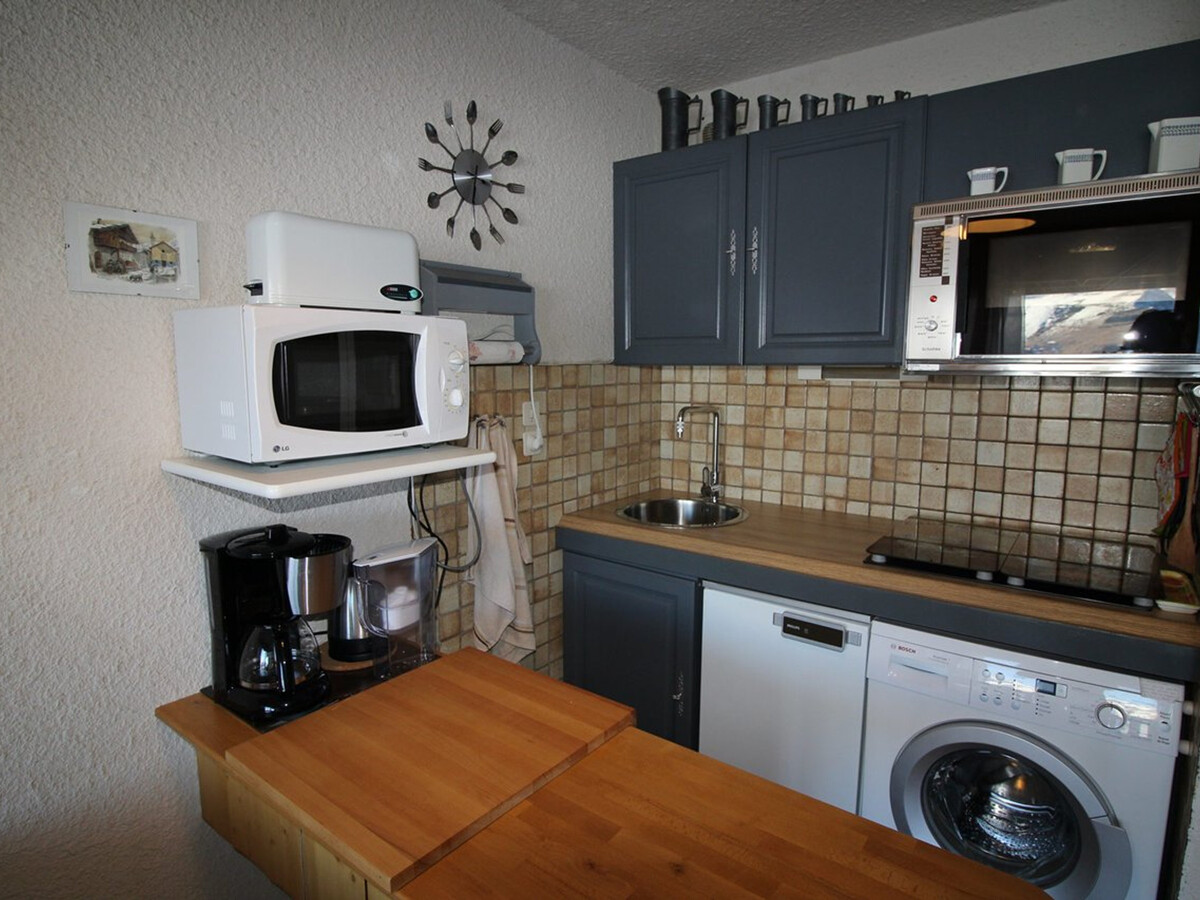 Studio cabine 4 pers. au pied des pistes, vue Ecrins - Photo 4