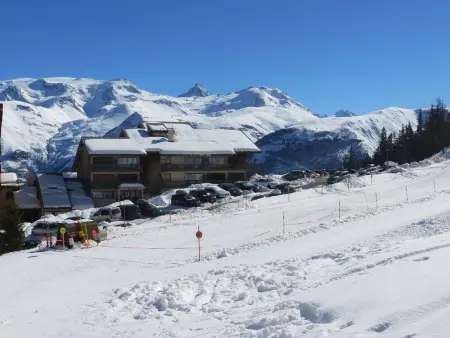 Studio cabine aux pistes, vue Écrins - Auris : photo 9