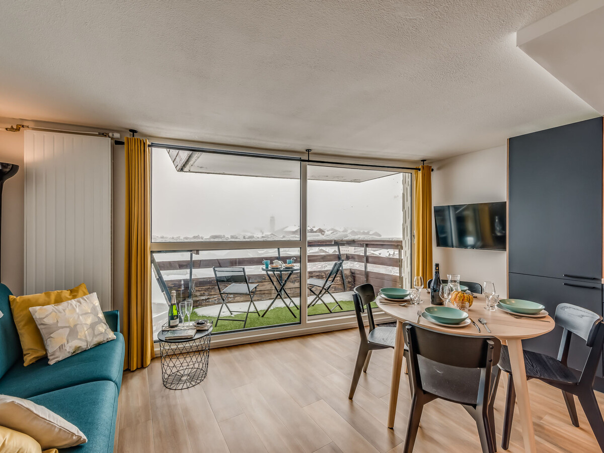 Studio Premium rénové Tignes, 4 pers., balcon vue Sassière - Photo 1
