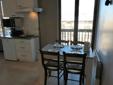 Location appartement à Saint Gervais les Bains, Studio confortable pour 4 avec parking proche des télécabines