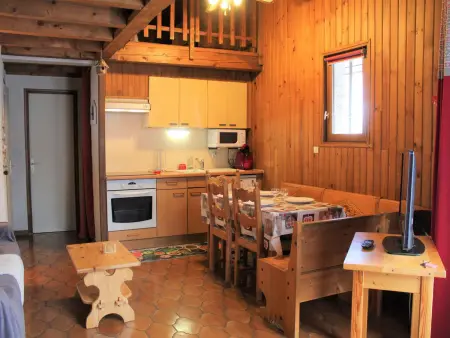 Location appartement à Vars, Appartement Mezzanine 7 Couchages au Cœur de Vars Les Claux