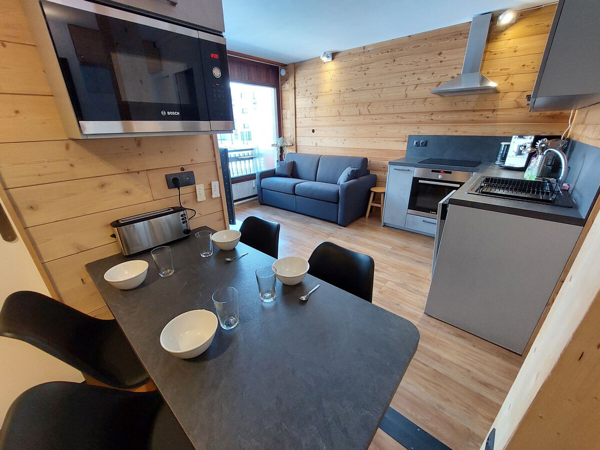 T2 35m² aux Deux Alpes, balcon et casier à ski - Photo 3