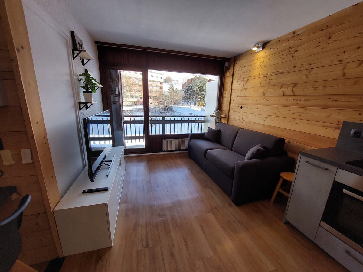 T2 35m² aux Deux Alpes, balcon et casier à ski - Photo 5