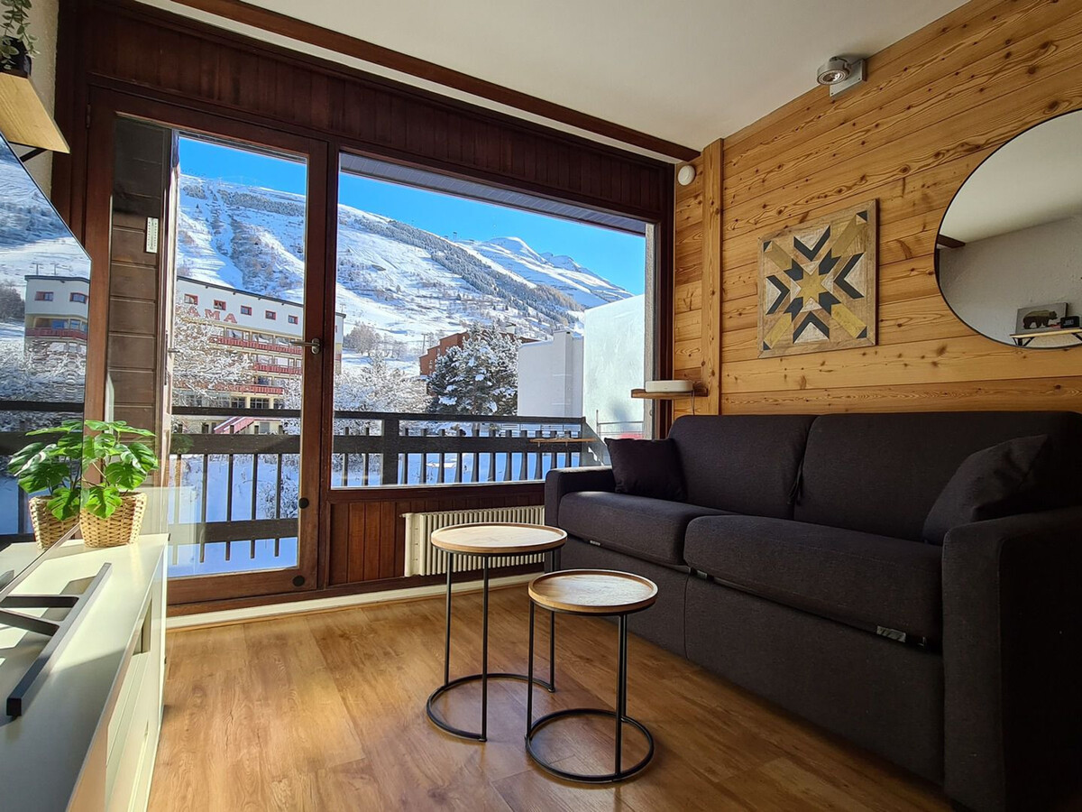 T2 35m² aux Deux Alpes, balcon et casier à ski - Photo 9