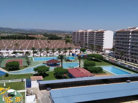 Location appartement à Peniscola, Appartement 6 pers près plage avec piscine, animaux acceptés - Peníscola