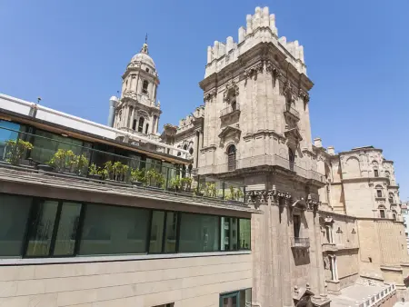 Location appartement à Málaga, Appartement lumineux 2 chambres avec vue cathédrale à Málaga