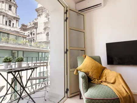 Appartement 2 chambres vue cathédrale à Málaga : photo 4