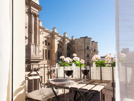 Appartement face à la Cathédrale, 2 balcones à Málaga : photo 15
