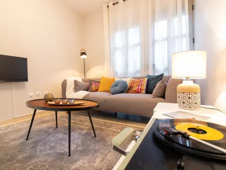 Appartement lumineux 2 chambres, grande déco ethnique, centre piéton Málaga - Photo 3