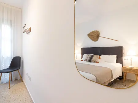 Appartement lumineux 2 chambres, grande déco ethnique, centre piéton Málaga - Photo 12