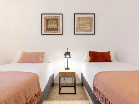 Appartement lumineux 2 chambres, grande déco ethnique, centre piéton Málaga - Photo 15