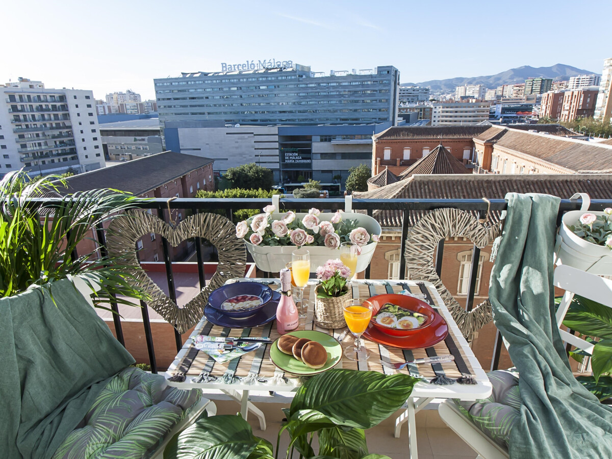 Appartement 2 chambres face gare AVE, terrasse, Málaga - Photo 17