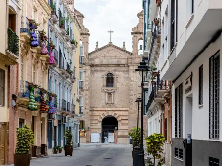 Location appartement à Málaga, Loft lumineux à Málaga avec climatisation, cuisine équipée et WIFI