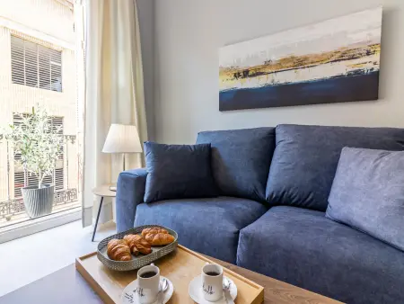 Appartement rénové centre Málaga, 1 chambre + canapé-lit : photo 2
