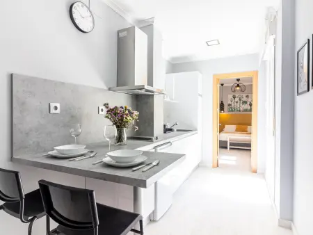 Appartement rénové centre Málaga, 1 chambre + canapé-lit : photo 10