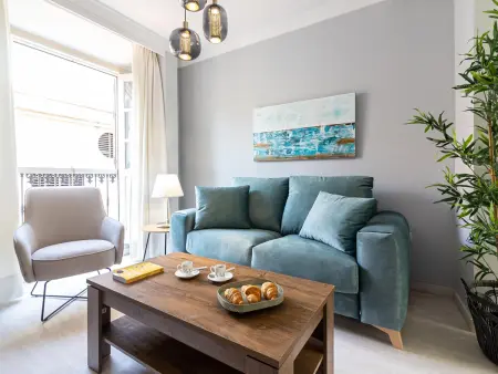 Appartement rénové centre Málaga, 1 chambre + canapé-lit : photo 18