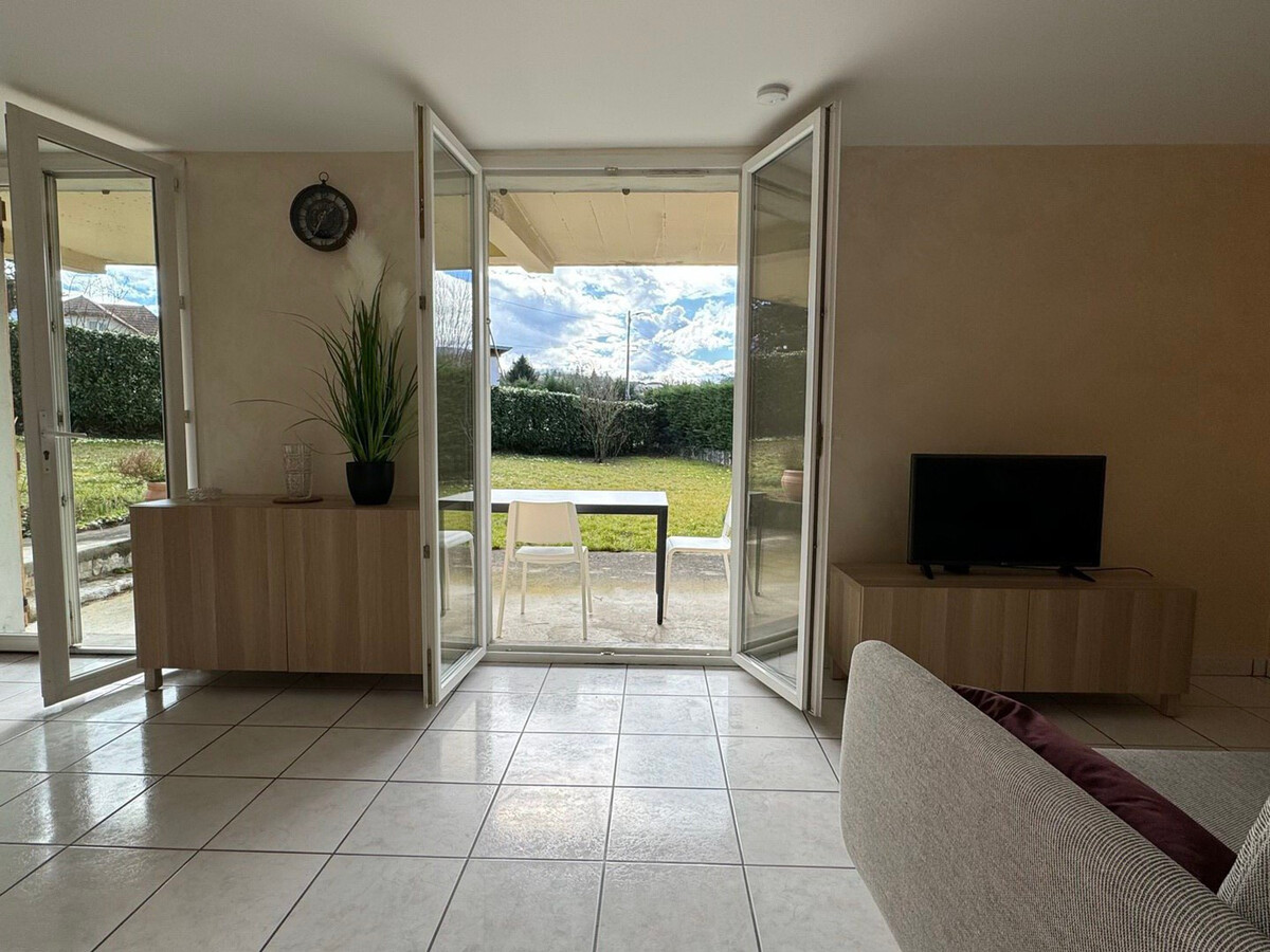 RDC de maison 2 pièces avec jardin et terrasse à Aix-les-Bains - Photo 1