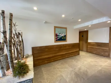 Bel appartement familial avec retour skis aux pieds et parking à Courchevel 1650 : photo 16