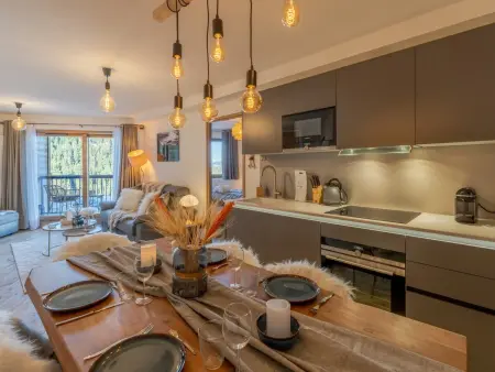 Appartement moderne proche des pistes avec parking et WIFI : photo 4