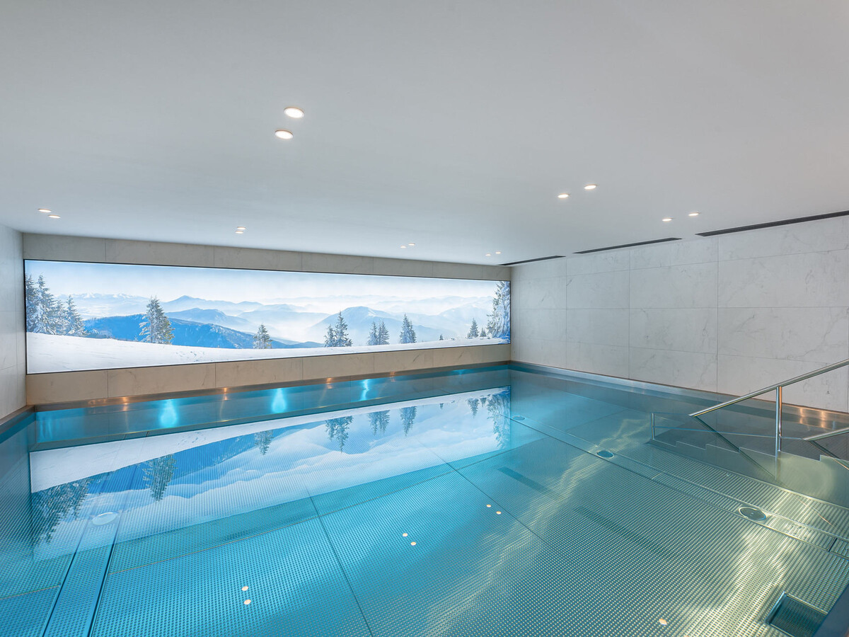 Duplex 4 chambres avec piscine à Megève - Photo 14