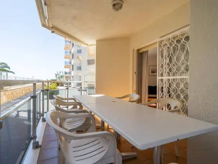 Location appartement à Torredembarra, Appartement en bord de mer avec piscine à Torredembarra - 2 chambres, terrasse et parking inclus