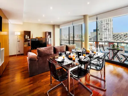Penthouse Duplex 140 m² - 4 Chambres, 2 Terrasses, Parking : photo 4