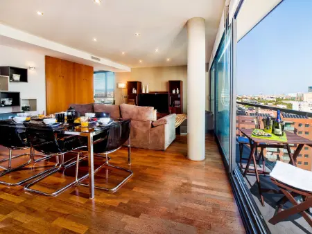 Penthouse Duplex 140 m² - 4 Chambres, 2 Terrasses, Parking : photo 6