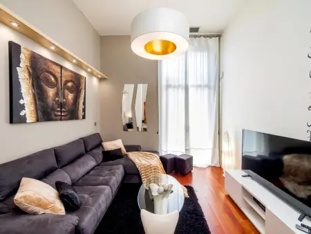 Duplex 140m² centre Barcelone, 5 chambres, balcon : photo 3
