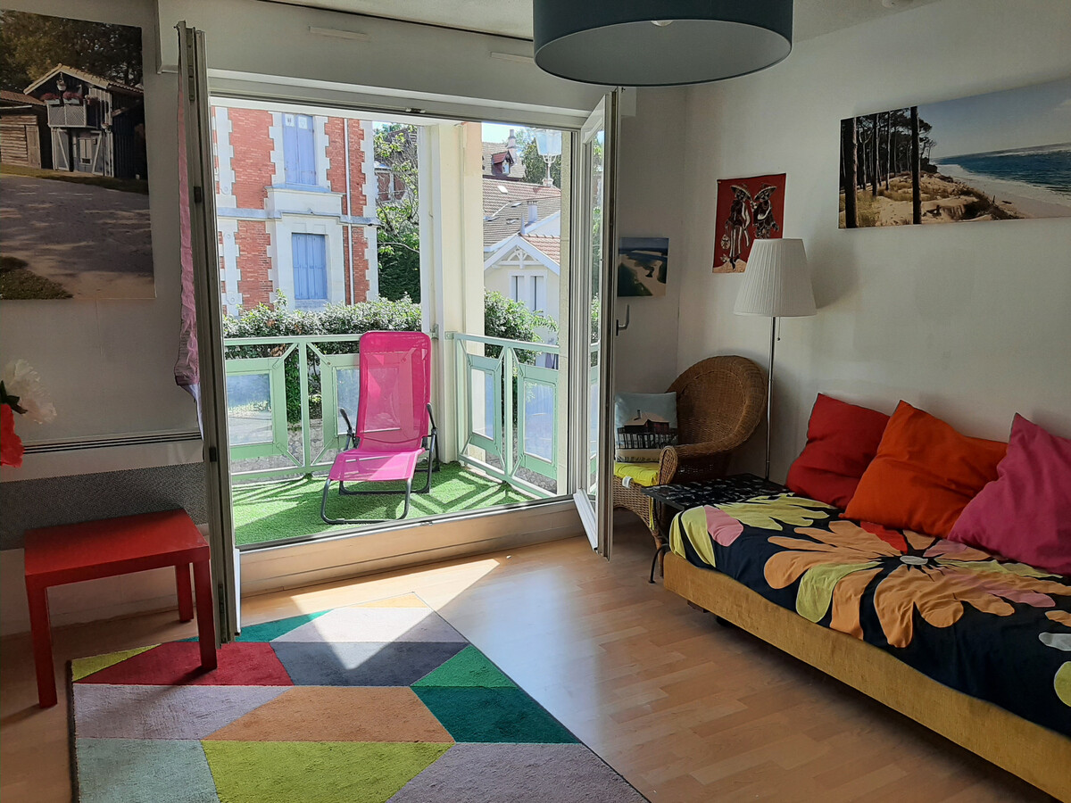 T2 50m² parking privé, balcon, proche plage - Arcachon - Photo 1