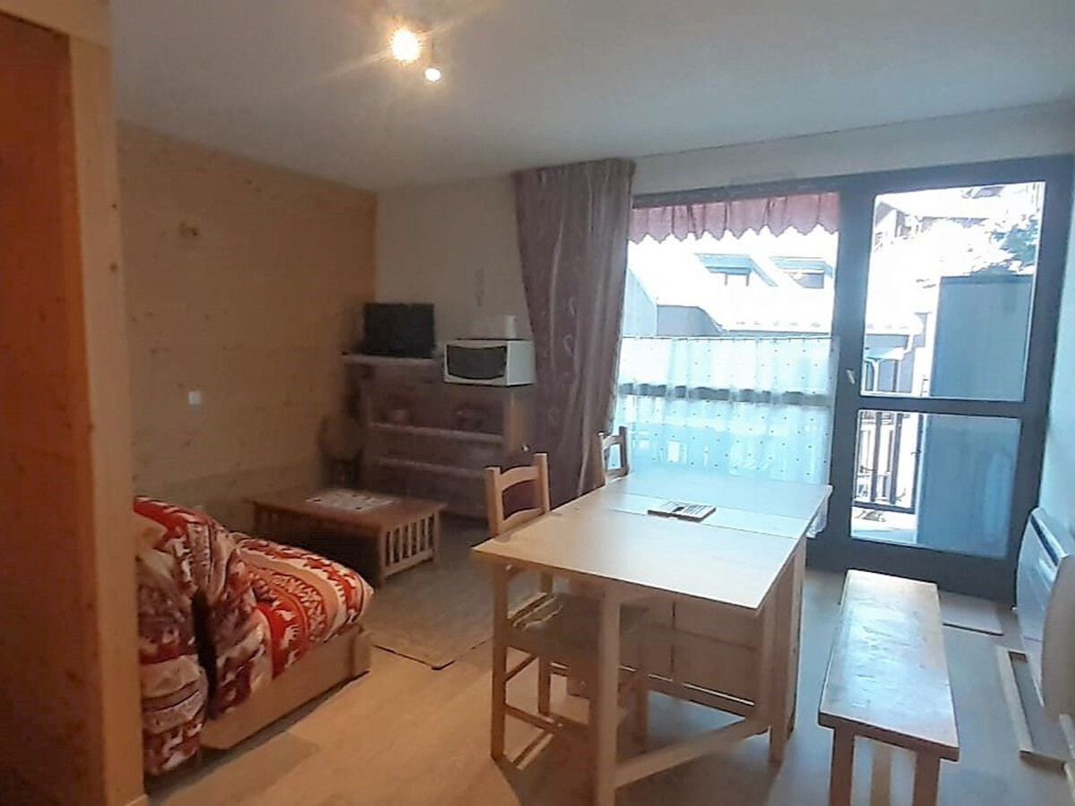 Studio cabine 31m² 4 pers, skis aux pieds, balcon, parking - Photo 1