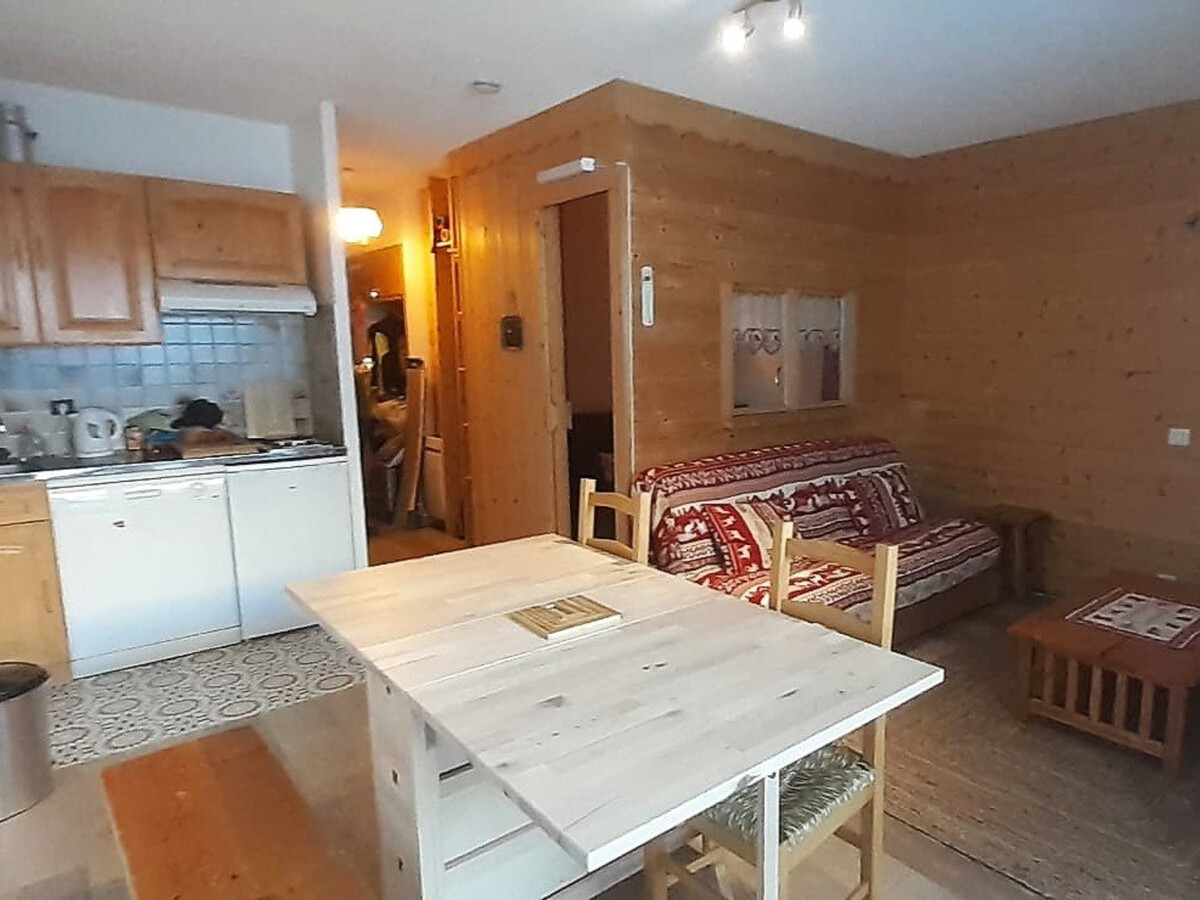 Studio cabine 31m² 4 pers, skis aux pieds, balcon, parking - Photo 3