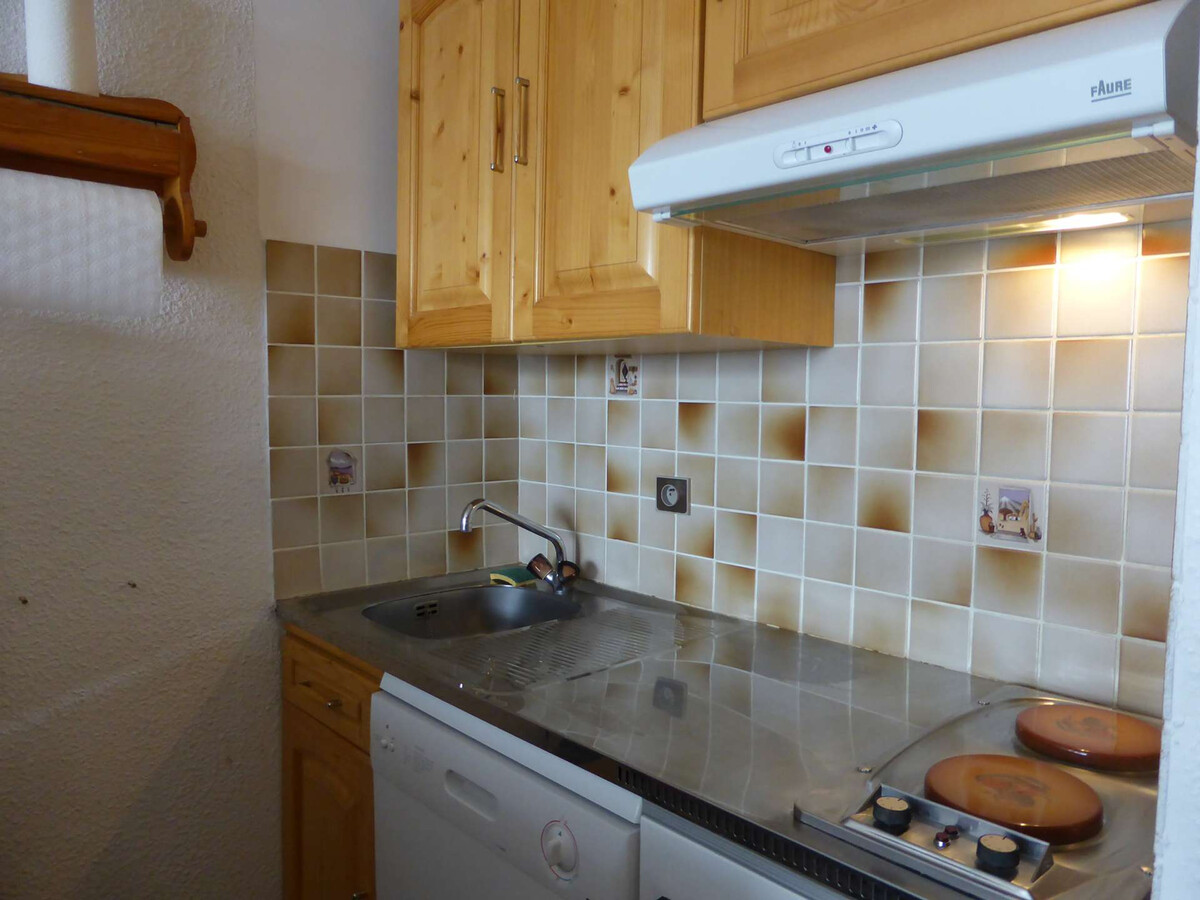 Studio cabine 31m² 4 pers, skis aux pieds, balcon, parking - Photo 8
