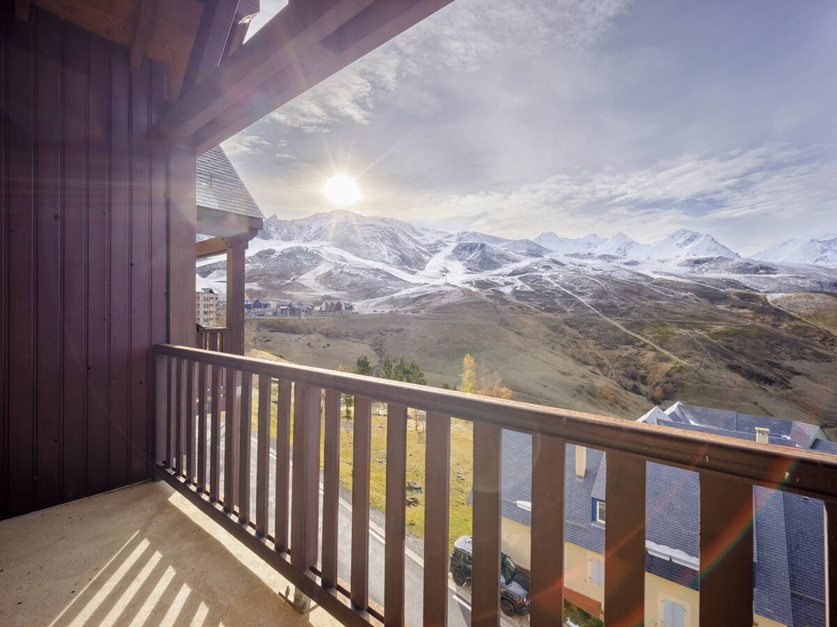 Appartement 10 pers. 3 chambres, balcon et navette ski à Peyragudes - Photo 12