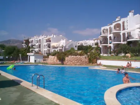 Location appartement à Peniscola, Appartement à Peníscola, 2 Chambres, Piscine, Proche Plages, Parking Inclus