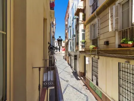 Appartement Charmant au Cœur de Málaga, Proche Lieu de Naissance de Picasso, Balcon et Cour Lumineuse - Photo 16