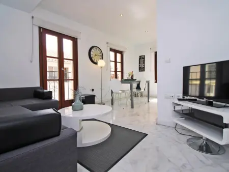 Location appartement à Málaga, Lumineux appartement familial au cœur du centre historique de Malaga