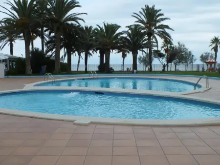 Location appartement à Roses, Appartement pour 4 avec terrasse et piscine à 50m de la plage