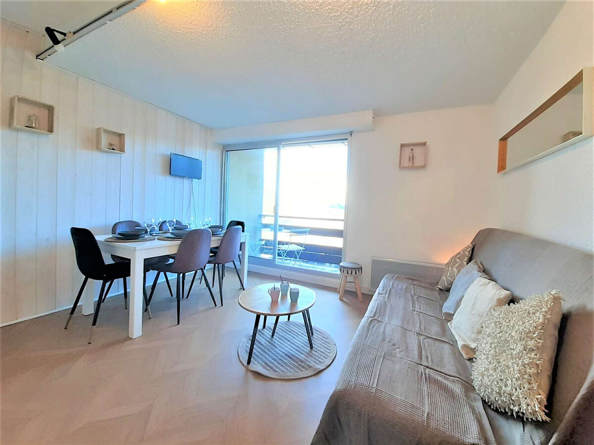 Studio cabine 6 pers avec balcon à 100m des pistes - Photo 5