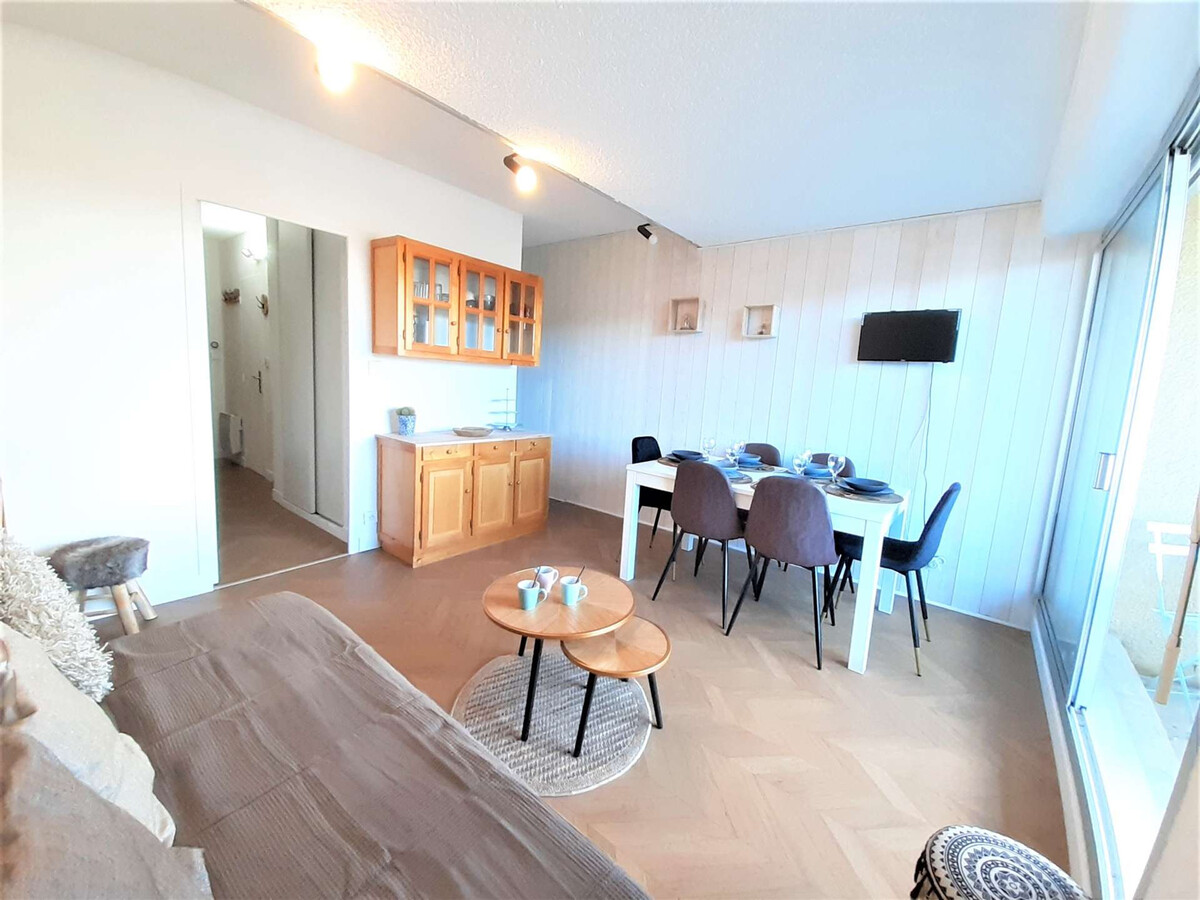 Studio cabine 6 pers avec balcon à 100m des pistes - Photo 6