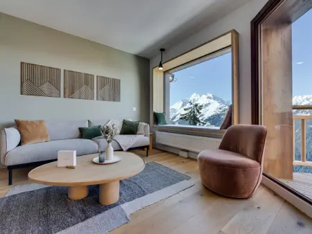 Location appartement à Montvalezan La Rosière, Appartement 72m², proche pistes, 8 pers, parking, wifi