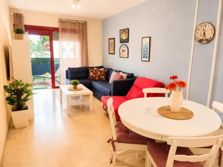 Appartement Palm-Mar : terrasse vue piscine, 3 bassins, 600m mer : photo 8