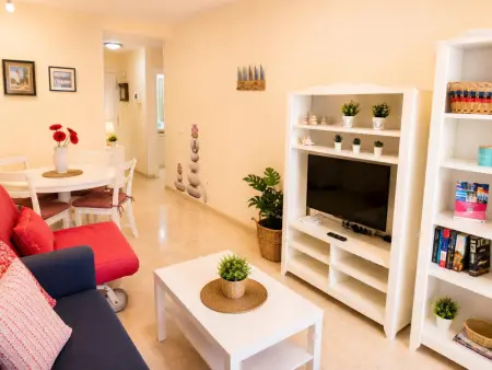 Appartement Palm-Mar : terrasse vue piscine, 3 bassins, 600m mer : photo 11