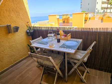 Appartement 2 pers. vue mer à Puerto Santiago, piscine salée - Photo 4