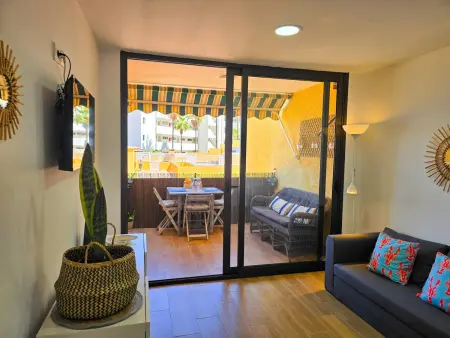 Appartement 2 pers. vue mer à Puerto Santiago, piscine salée - Photo 5