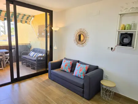Appartement 2 pers. vue mer à Puerto Santiago, piscine salée - Photo 11