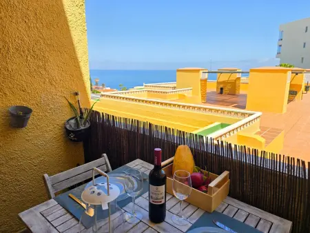 Appartement 2 pers. vue mer à Puerto Santiago, piscine salée - Photo 24