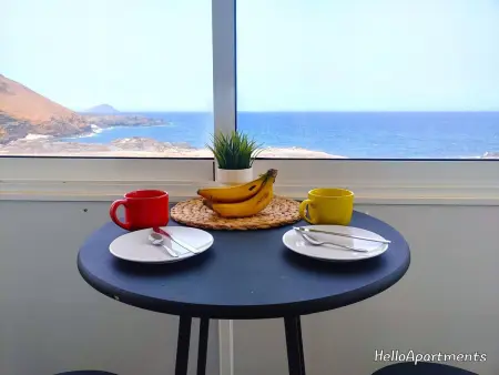 Location appartement à Costa del Silencio, Appartement en Bord de Mer avec 2 Chambres, Piscine et Wifi sur la Costa del Silencio, Tenerife